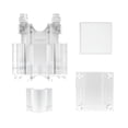 thumbnail image 4 of kurtrusly 1 Set ABS Aquarium Fish Tank Hanger Clamp Multi -Functional Fixed Clip Hose Filter Tube Holder Hose Holder Clear 5Set, 4 of 6