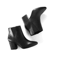 thumbnail image 3 of Botin Tacon cuadrado medio Mujer Flexi Piel 105907 Negro Flexi Piel, 3 of 4