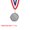Silver, variant on Uxcell Award Medal, Prize Medal Winner Award with Neck Ribbon for Competitions Bronze