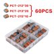 thumbnail image 1 of Conector de Alambre Eléctrico Reutilizable La Vida Bella 60PCS Cableado Rápido Empalme, 1 of 4