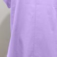 thumbnail image 4 of Jusqu'à 65 % de Rabais! Robes d'Été Mode pour Femmes 2024 Grande Taille Manches Courtes Couleur Unie Col en V Douce Confortable Longue Robe, 4 of 7