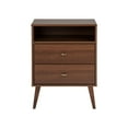thumbnail image 6 of Prepac Milo Mid-Century Modern 2-Drawer Nightstand, 16"D x 22.5"W x 29.5"H, Cherry, 6 of 7