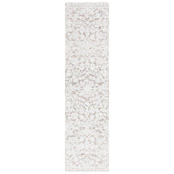 SAFAVIEH Metro Gwendolyn Medallion Runner Rug, Ivory/Beige, 2'3" x 9'