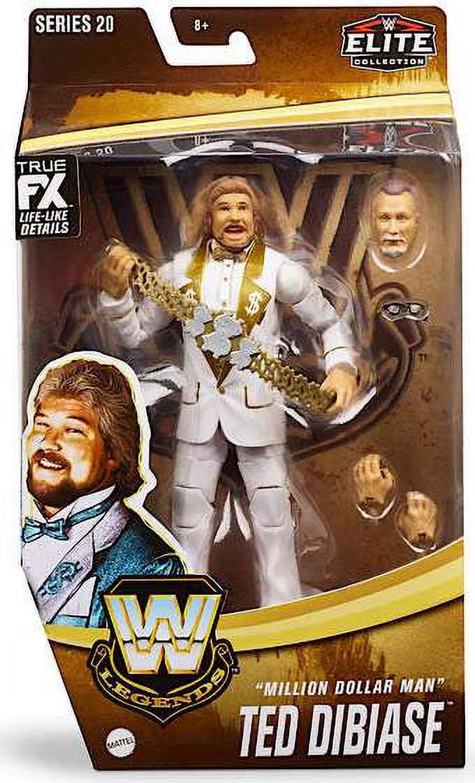 Mattel Legends Series 22 Resin Captain Lou Albano WWE Action