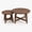Walnut, variant on Leumius Nesting Coffee Tables Set of 2,Round Side Table Stackable End Tables,Wooden Accent Coffee Tables for Living Room Bedroom,Walnut