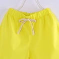 thumbnail image 5 of SROBPTY Teen Girls Summer Shorts Solid Elastic Waist Loose Breathable Pants for 2-18Y, 5 of 5