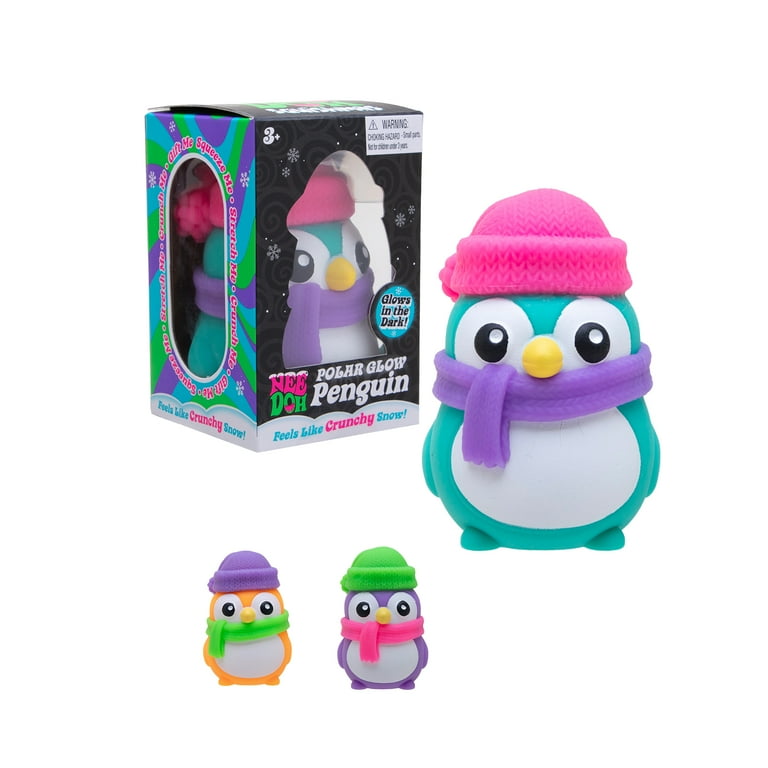 elfbar nachfüll pod läuft aus NeeDoh Polar Glow Penguin – Squishy, Novelty & Gag Toys for Children 3+