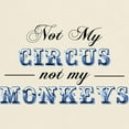 thumbnail image 3 of CafePress - Not My Circus Not My Monkeys T Shirt - Men's Classic Graphic T-Shirt, 3 of 4