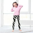 thumbnail image 5 of Girl's Legging Full-Length Colorful Print Tights For Dance Gym Everyday Wear Zebra Stripes, 5 of 8