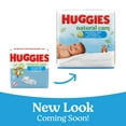thumbnail image 2 of Huggies Natural Care Cucumber, Aloe and Vitamin E Baby Wipes, Scented, 1 Flip-Top Pack, 56 Total Ct (Select for More), 2 of 10