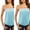 Sky Blue, variant on TRUBKH Tube Tops for Women Strapless Crop Tops Going Out Tops Camisole Tops for Women Solid Casual Wrapped Chest Loose Sleeveless Top Blouse Spaghetti Strap Tank Top Sky Blue S