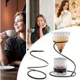 thumbnail image 2 of 1pc Hand Brew Coffee Filter Holder – Metal Drip Cup Stand – Reusable Pour Over Coffee Filter Rack for Home, Office & Outdoor Brewing – Manual Dripper-Style-A, 2 of 5