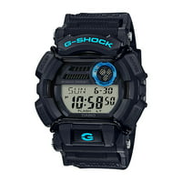 Casio Men's Digital Black and Blue G-Shock Sport Watch (Black and Blue)