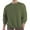 A01-Army Green, variant on USNSM Men's Raglan Sleeve T-Shirt Casual Cotton Geometric Textured Loose Base Shirt Round Neck Long Sleeve Pullover Tops White M
