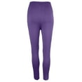 thumbnail image 6 of Yoga Leggings for Women, Solid Color Elastic Waist Stretch Pants, High Waist Sport Trousers, 6 of 9
