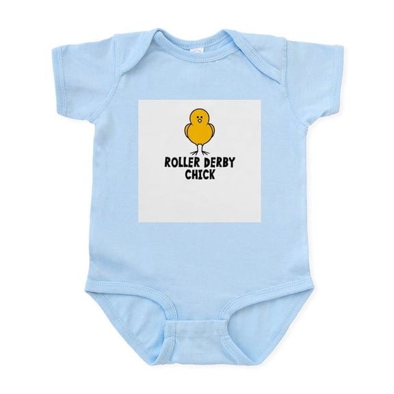 CafePress - Roller Derby Infant Bodysuit - Baby Light Bodysuit, Size Newborn - 24 Months