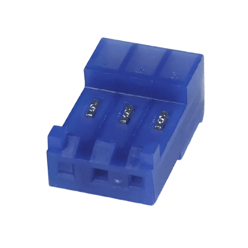 643821-3 Connector Rectangular Receptacle 3 Position IDC Tin-Lead 26 AWG