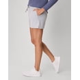thumbnail image 3 of Hanes Originals Women's Cotton Jersey Shorts, 2.5" Light Steel XS, 3 of 10