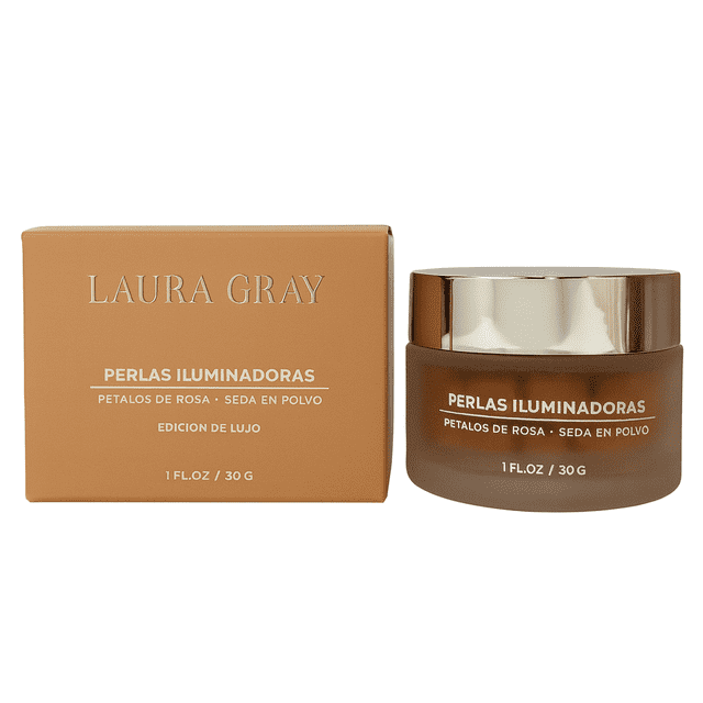 Perlas Iluminadoras Tono Cacao Laura Gray Iluminador Facial 30g