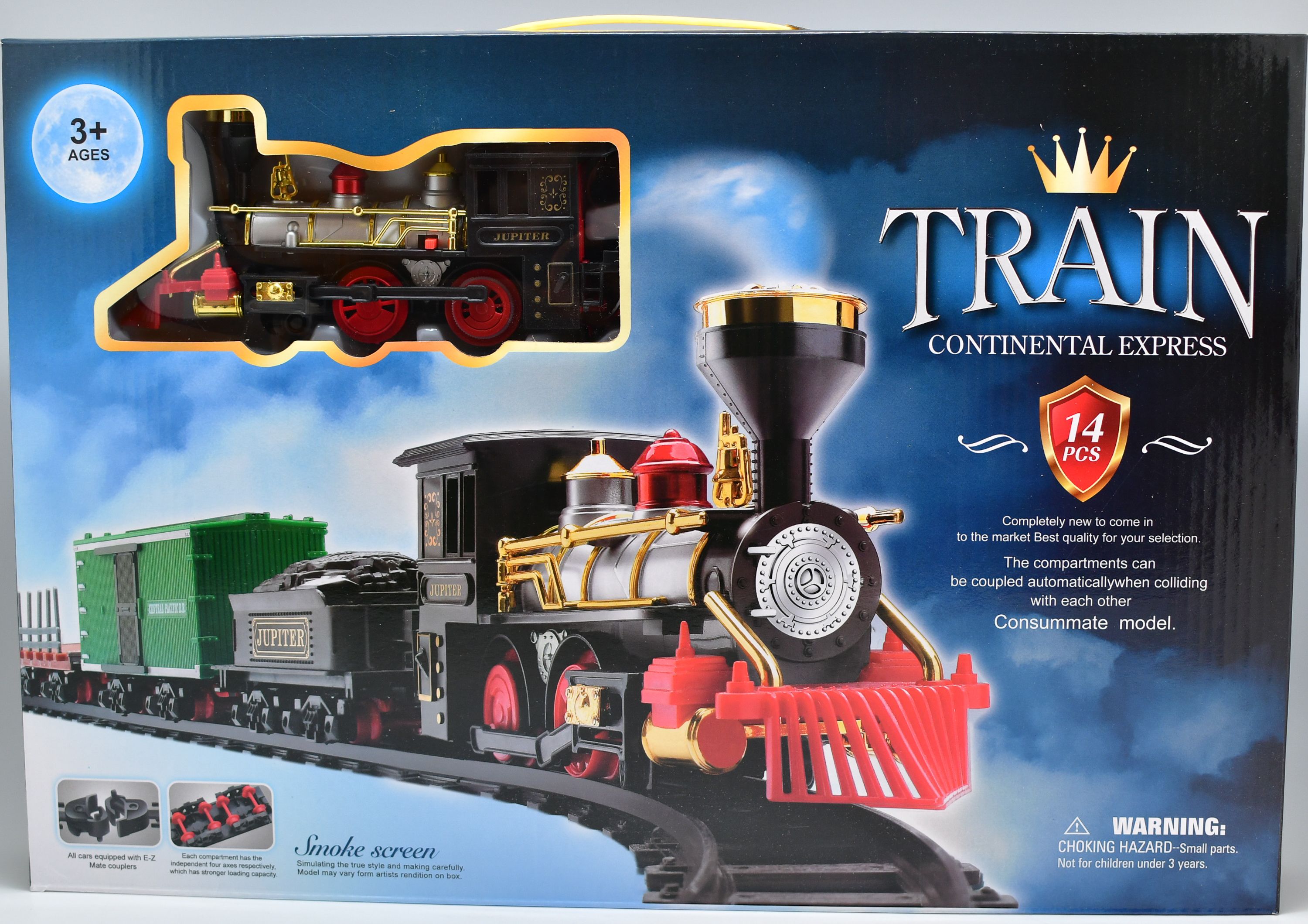 battery christmas train