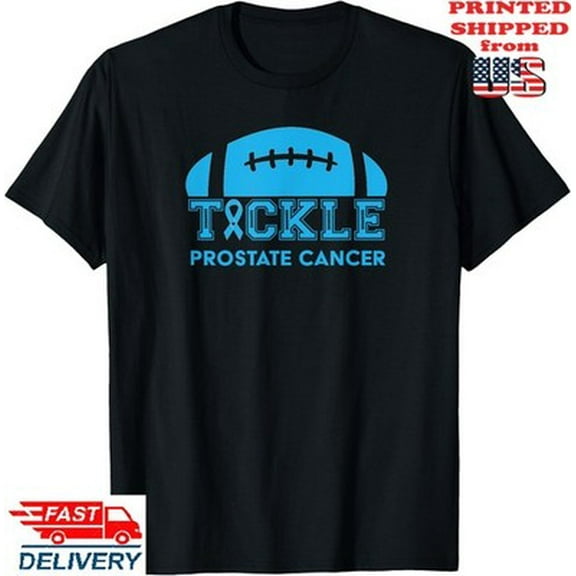 Velto Prostate Cancer Awareness Tackle T-Shirt, Unisex Tee All Size S-5XL