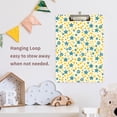 thumbnail image 2 of ALAZA Plastic Clipboard A4 Letter Size Decorative Clipboards for Students Women Men 9" x 12.5" Baseballs Stars Dots, 2 of 6