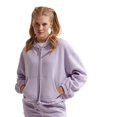 thumbnail image 2 of TriDri Womens Recycled Cropped Oversized Full Zip Hoodie, 2 of 3