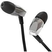 NAD VISO HP20 in-Ear Headphones w/Travel Case - Silver