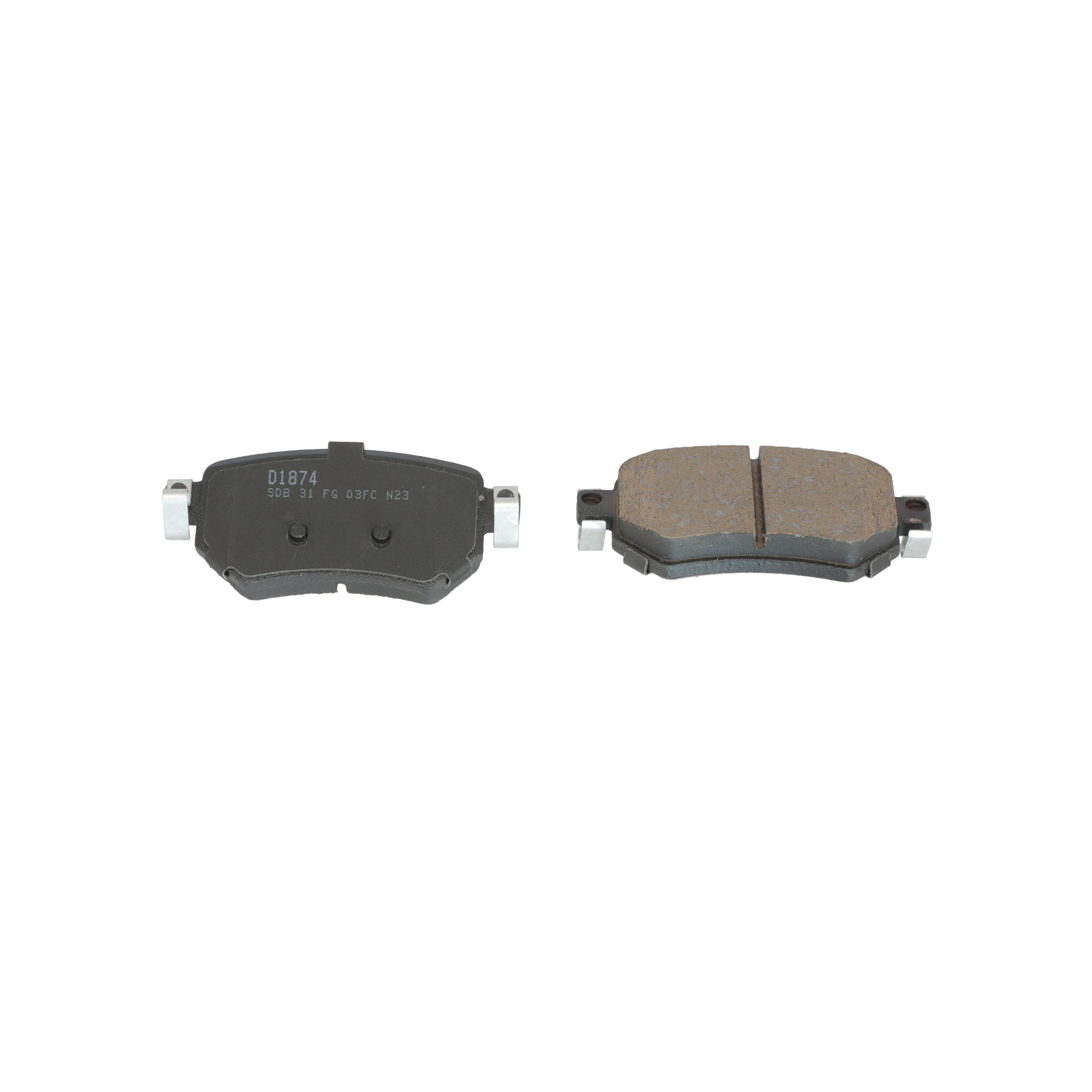 Winstop Brake Pad Set, Rear WS.1874.0.C, Mazda 6 2021-2016