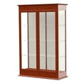 thumbnail image 5 of Waddell 791K-MB-EK Varsity 48 x 77 x 18 in. 2 Hinged Doors Lighted Floor Display Case, Mirror Back - Espresso, 5 of 5