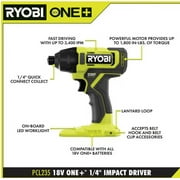 RYOBI ONE+ 18V Cordless 2-Tool Combo Kit with Drill/Driver, Impact Driver, (2) 1.5 Ah Batteries, and Charger