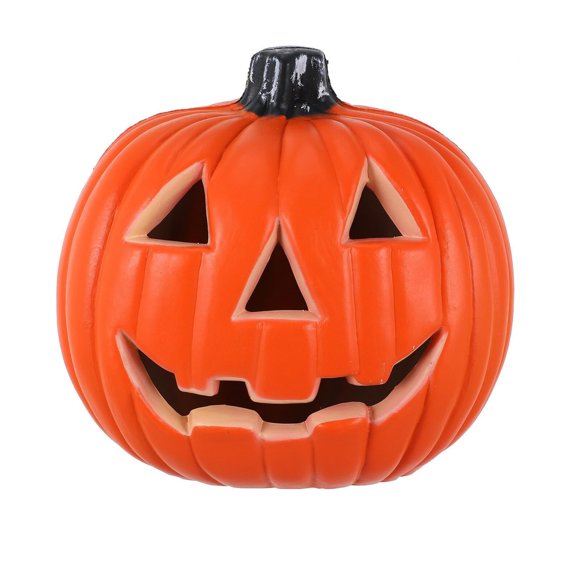 witspace Halloween Pumpkin Decorations Jack Light Up Pumpkin Vintage Halloween Decorations Large Plastic Pumpkin for Porch Funny Pumpkin Decor for Halloween Indoor and Outdoor Decor