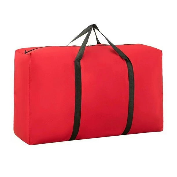 Bolsa de almacenamiento para árbol de Navidad, bolsa para artículos de árboles artificiales, caja de almacenamiento para árbol de Navidad de tela Oxford para árbol de Navidad (rojo)