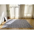 thumbnail image 2 of Tapete Decorativo Osmo Grey - 200 x 300 cm - Alfombra Grande Saffron Looms, 2 of 5