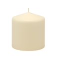 thumbnail image 1 of Pillar Candles Stonebriar, paquete de 3 unidades de altura, 7,62 x 7,62 cm, color marfil, 1 of 9