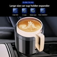 thumbnail image 4 of Large Car Cup Holder Expander with Adjustable Base Anti-slip Cup Holder Adapter Organizer for Most Bottles Cup Car Accessories, 4 of 8