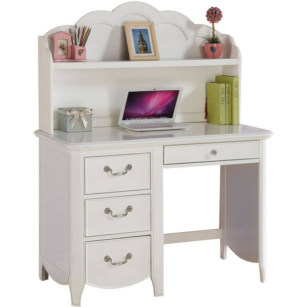 Cecilie Kids Desk with Four Drawers, Multiple Colors