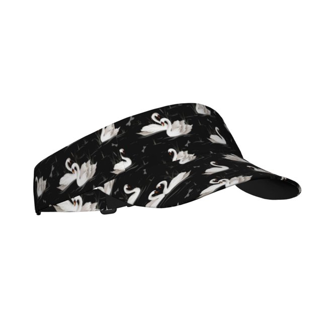 Balery Swan And Dragonflies Gorra deportiva con visera ajustable para mujer y hombre (talla única)