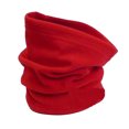 thumbnail image 1 of Bewildely Calentador de cuello a prueba de frío forro polar colores surtidos moda cuellos polaina espesar gran textura durabilidad pañuelo para ciclismo Suministros térmicos Rojo Bewildely HA059437-01, 1 of 6