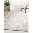 thumbnail image 1 of Unique Loom 3134734 2 x 3 ft. Taft Rushmore Rectangular Rug, Tan, 1 of 6