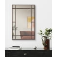 thumbnail image 6 of Kate and Laurel Westgate Transitional Wall Mirror, 20 x 30, Bronze, Sophisticated Rectangle Mirror for Wall Decor, 6 of 8