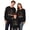 Black_001, variant on SUXIAN Christmas Sweatshirt Long Sleeve Letter Print Crewneck Lightweight Mom and Kids Festive Holiday Outfit Sweatshirts for Women
