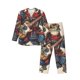 thumbnail image 1 of Fotbe Samurai Frog Guitar Pijama de Hombre con Estampado de Manga Larga, Conjunto de 2 Piezas, Ropa de Dormir Suave y Cómoda con Bolsillos-XX-Large, 1 of 7