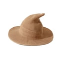thumbnail image 2 of ICHUANYI Halloween Adult Witches Hats for Women Solid Hat Costume Accessories Halloween Party Witch Hat, 2 of 3