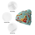 thumbnail image 3 of Hirioo Floating Colorful Cereal for Men's Knit Cuffed Beanie for Outdoor Activities Unisex, 3 of 6