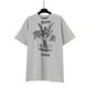 thumbnail image 1 of Comercio exterior pa angel marca de moda árbol de coco llama letra logo graffiti flujo pintura Camiseta de manga corta ropa de pareja2263# gris, 1 of 2