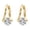 Gold, variant on Yoursfs Gold Hoop Earrings for Women Cubic Zirconia CZ Gold Plated Huggie Earrings Piercing Earrings Fashion Jewelry Gift