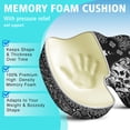 thumbnail image 5 of Premium Gel & Memory Foam Seat Cushion–Doctor Recommended Office Chair Cushion,Car Seat Cushion–Chair Cushions for Back & Sciatica Pain Relief–Seat Cushions for Office & Desk, 5 of 6
