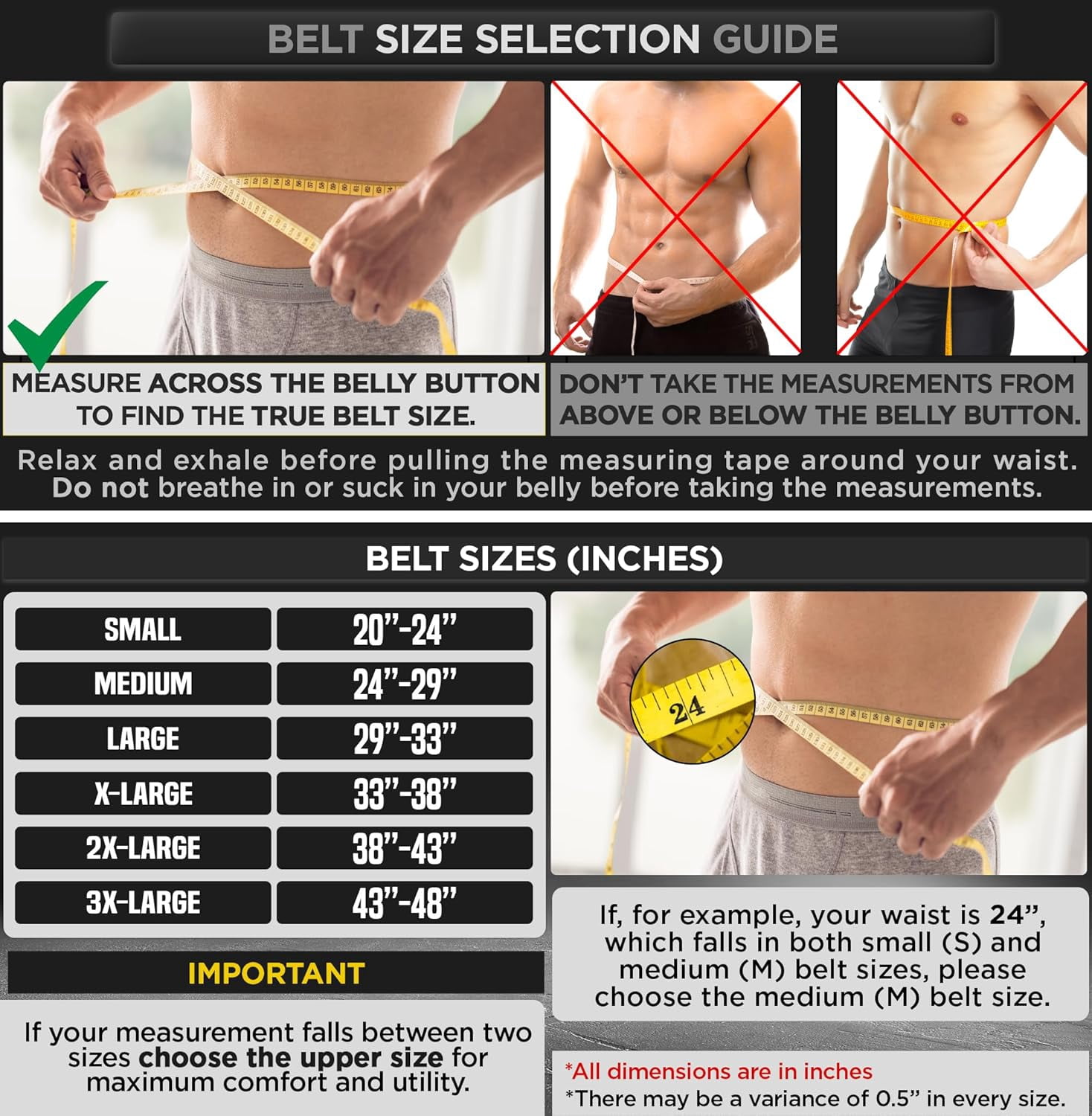 RDX Weight Lifting Belt for Fitness Gym Belts for Powerlifting, Deadlifting Adjustable Leather Belt with 4” Padded Lumbar Back Support Great for Bodybuilding