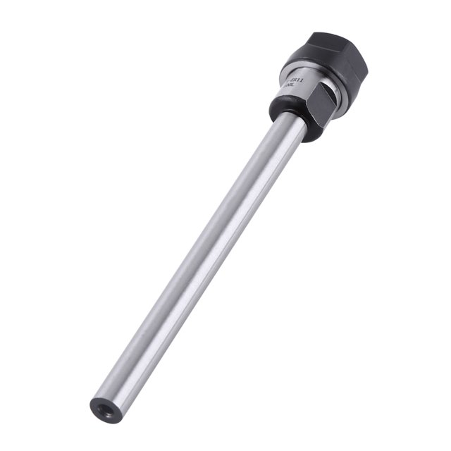 Extension Rod, Chuck Holder, 100L Collet Straight Shank Chuck Holder Lathe Rod, C8 ER11A Nuts For Screws